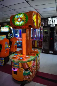 Arcade game station of Whack a Mole | Go-kart Raceway