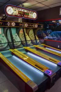 Game station of Skee Ball | Go-Kart Raceway