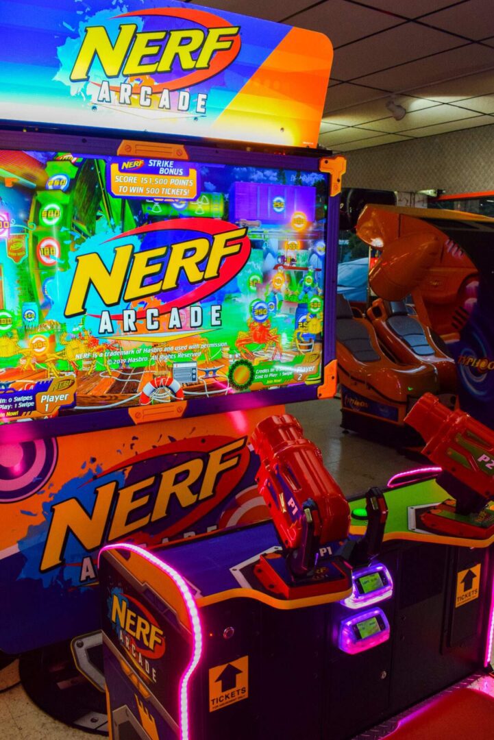 Game station of Nerf Arcade | Go-kart Raceway